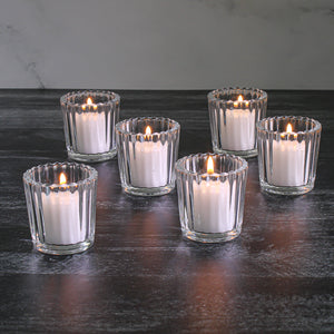 3 of 5: Eastland Ribbed Votive Candle Holder