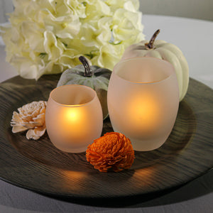4 of 4: Eastland Petite Hurricane Votive Candle Holder Frosted Set of 144
