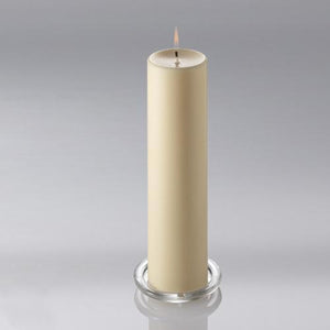 1 of 2: ivory pillar candle 3x12 6008 01