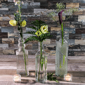 5 of 5: Richland Vintage Square Glass Bottle