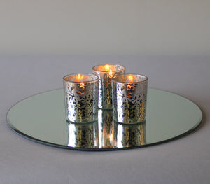 3 of 3: Eastland Round Table Mirror 12" Set of 20