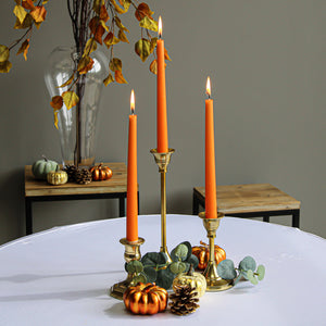 2 of 3: Taper Candlestick Gold 5in