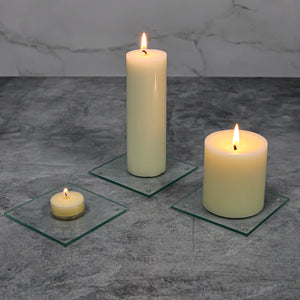 3 of 4: Richland Pillar Candle 2"x6" Light Ivory