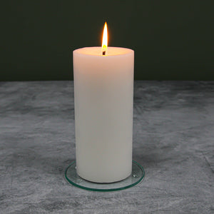 2 of 5: Richland Pillar Candle 3"x6" White