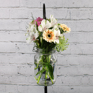 4 of 4: Eastland Large Mason Jar with Handle Set of 6