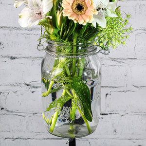 2 of 4: Eastland Large Mason Jar with Handle Set of 6
