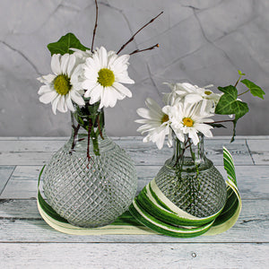 Richland Textured Glass Perfume Vase 6" Set of 24