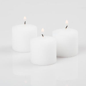 3 of 7: Richland Votive Candles & Mercury Votive Holders Set of 72