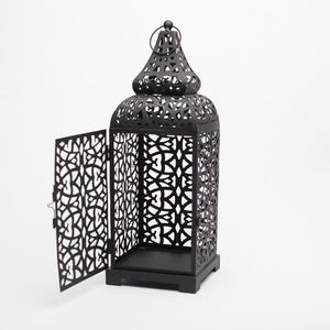 4 of 7: Richland Black Moroccan Temple Metal Lantern