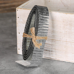 1 of 2: Corrugated Tin Ribbon 1in 15ft
