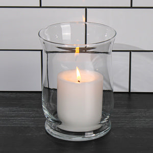 4 of 7: Eastland Adorn Hurricane Vase 6" Set of 4
