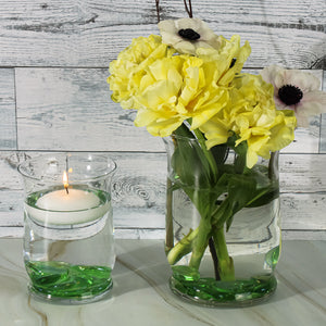7 of 7: Eastland Adorn Hurricane Vase 6" Set of 4
