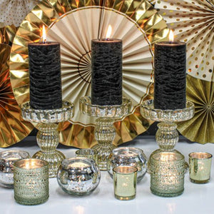 4 of 5: Richland Metallic Gold Mercury Votive Holders Set of 12