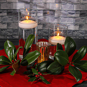 2 of 3: Eastland Cylinder Floating Candle Holder 3.25"x10.5"