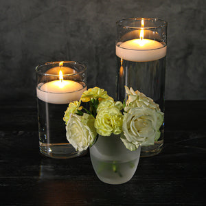 7 of 8: Richland Floating Candles 3" White Set of 72
