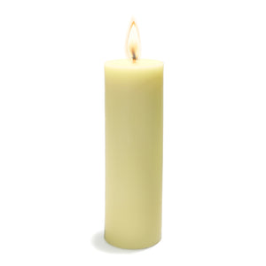 1 of 3: Richland Pillar Candle 2"x6" Ivory