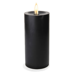 1 of 3: Richland Pillar Candle 3"x6" Black