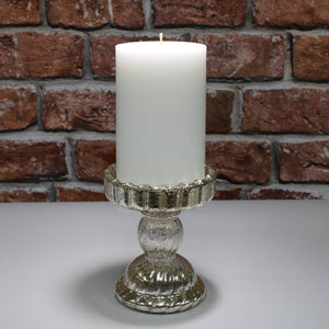 4 of 6: Richland 4" x 6" White Pillar Candle