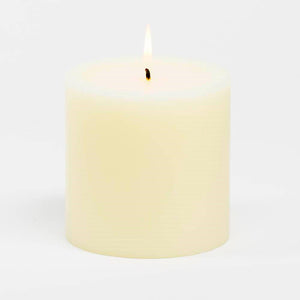 1 of 2: Richland 4" x 4" Ivory Pillar Candle