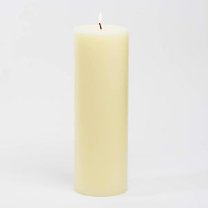 1 of 2: Richland 4" x 12" Ivory Pillar Candle