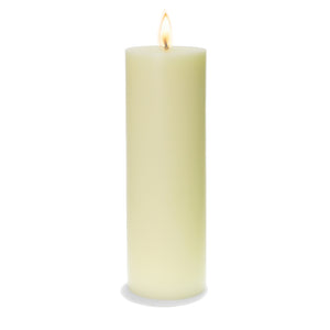 1 of 3: Richland 4" x 12" Light Ivory Pillar Candle