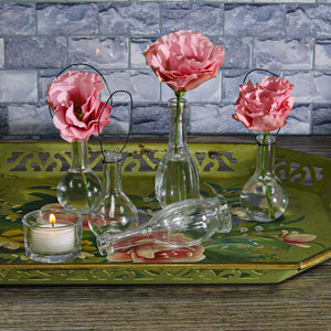 4 of 5: Richland Vintage Bubble Bud Vase Set of 12