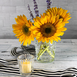2 of 5: Hobnail Annie Votive Holder & Vase 4" x 5" Clear Glass