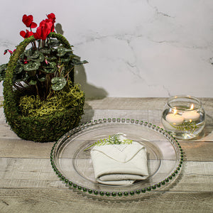 3 of 3: Preserved Natural Moss Basket 12"