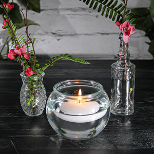 4 of 6: Richland Bubble Ball Vase with Rim 4"