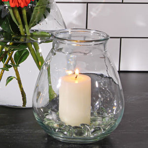 5 of 8: Eastland Flat Gem Vase Filler Clear 18 Bags