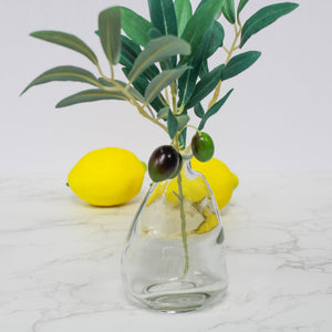 3 of 3: Richland Boho Teardrop Glass Bottle 4.5" Set of 12