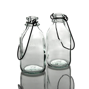 1 of 5: Richland Vintage Bottle Hanging Glass Vase Set of 12
