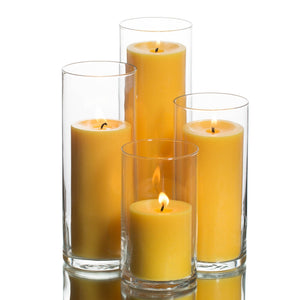 2 of 18: richland pillar candles eastland cylinder holders set of 4