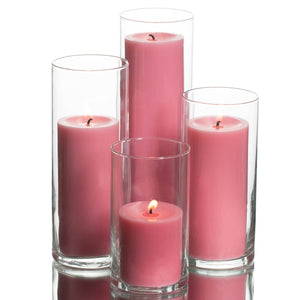 4 of 18: richland pillar candles eastland cylinder holders set of 4