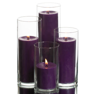 10 of 18: richland pillar candles eastland cylinder holders set of 4