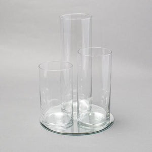 3 of 3: Eastland Round Mirror and Cylinder Vase Centerpiece Set of 4