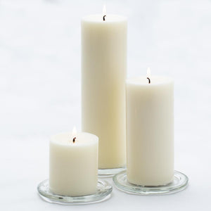 2 of 15: pillar candles square holders set 18