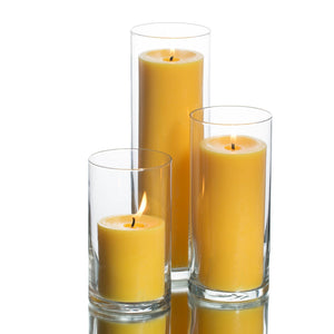 10 of 16: pillar candles cylinder holders set 03