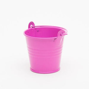 1 of 2: Richland 2" Iron Favor Bucket, Fuchsia Set of 100
