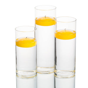 2 of 31: Richland Floating Candles & Eastland Cylinder Holders Set of 3