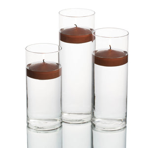 11 of 31: floating candles cylinder holders set 03