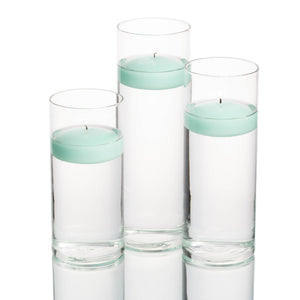 7 of 31: floating candles cylinder holders set 03