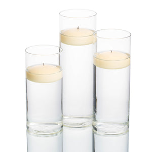 5 of 31: floating candles cylinder holders set 03