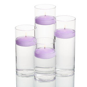 6 of 15: richland floating candles eastland cylinder holders set of 4