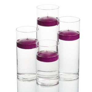 5 of 15: richland floating candles eastland cylinder holders set of 48