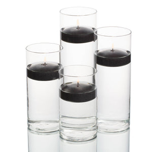 9 of 15: richland floating candles eastland cylinder holders set of 4