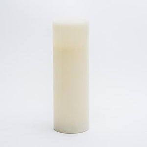 4 of 7: richland flameless led pillar candles 3 x9 ivory set of 6