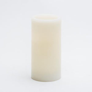 4 of 7: richland flameless led pillar candle 3 x6 ivory