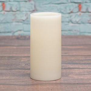 1 of 7: richland flameless led pillar candles 3 x6 ivory set of 6