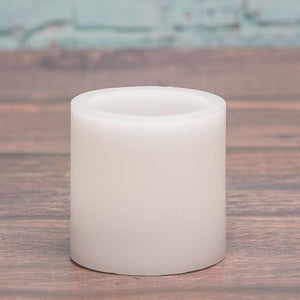 1 of 5: richland flameless led pillar candle 3 x3 white